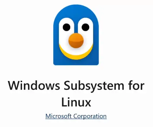 WSL2 in Microsoft Store